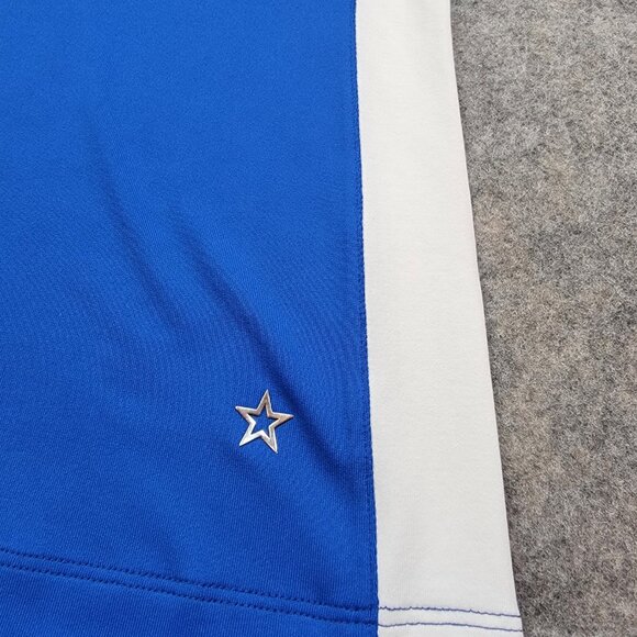 Lohla Sport Shirt Womens Small Blue Lemon White Performance Filippa Polo Top - Picture 8 of 13